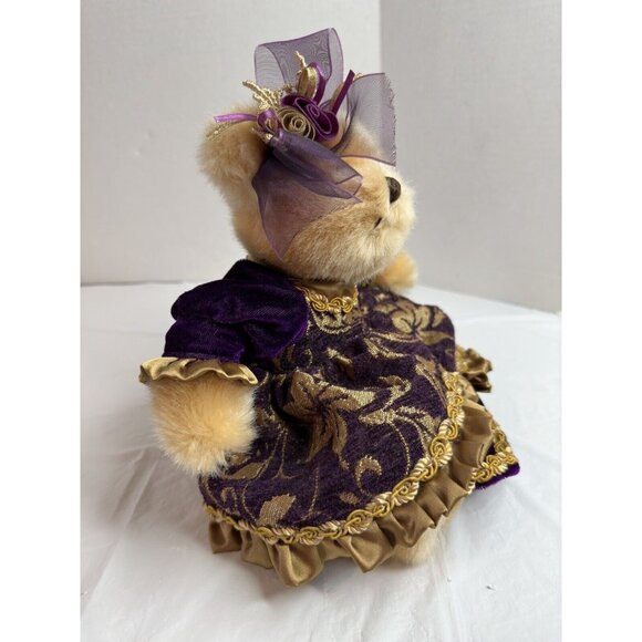 Dan Dee Musical Teddy Bear Collectors Choice Moving Head Plush 10.5" Victorian - Picture 3 of 9
